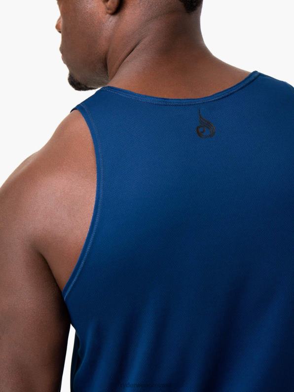 Ryderwear Heighten Mesh Regular Tank Blue Men Clothing 4Z2T1333