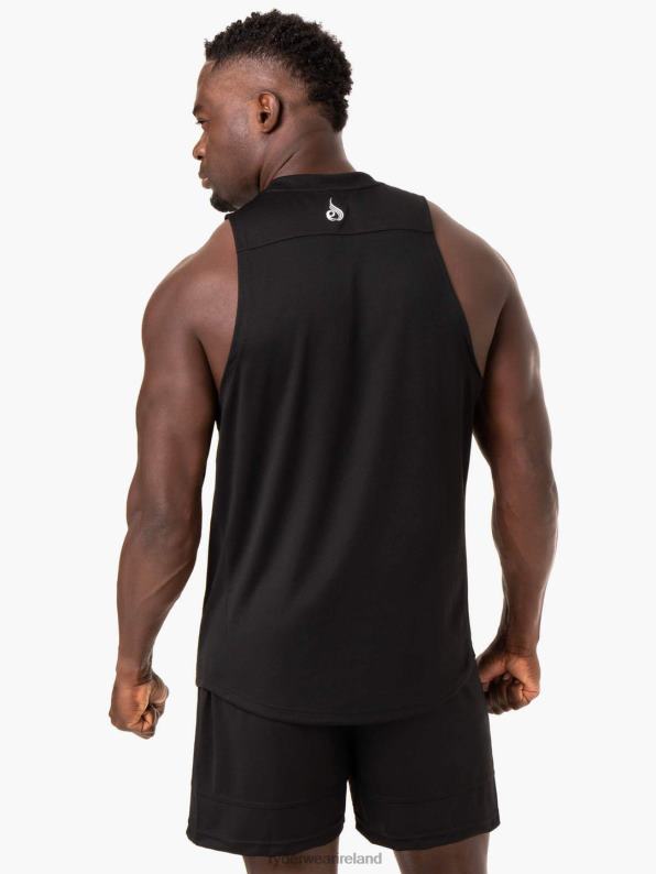 Ryderwear Lift Mesh Baller Tank Black Men Clothing 4Z2T1341