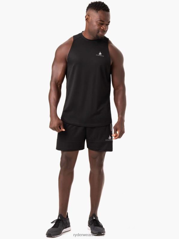 Ryderwear Lift Mesh Baller Tank Black Men Clothing 4Z2T1341