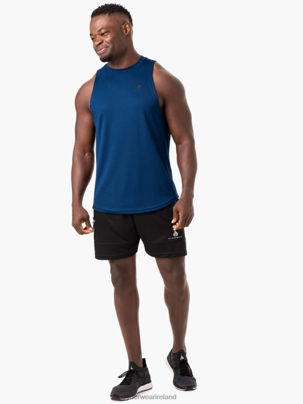 Ryderwear Lift Mesh Baller Tank Blue Men Clothing 4Z2T1337