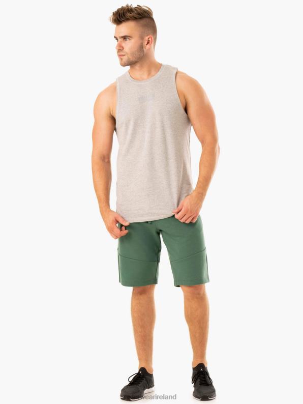 Ryderwear Limitless Baller Tank Grey Marl Men Clothing 4Z2T1319