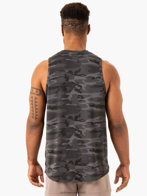Ryderwear Overdrive Tank Black Camo Men Clothing 4Z2T1312