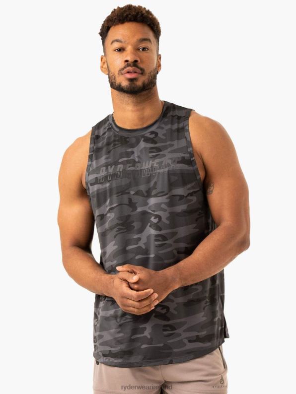 Ryderwear Overdrive Tank Black Camo Men Clothing 4Z2T1312