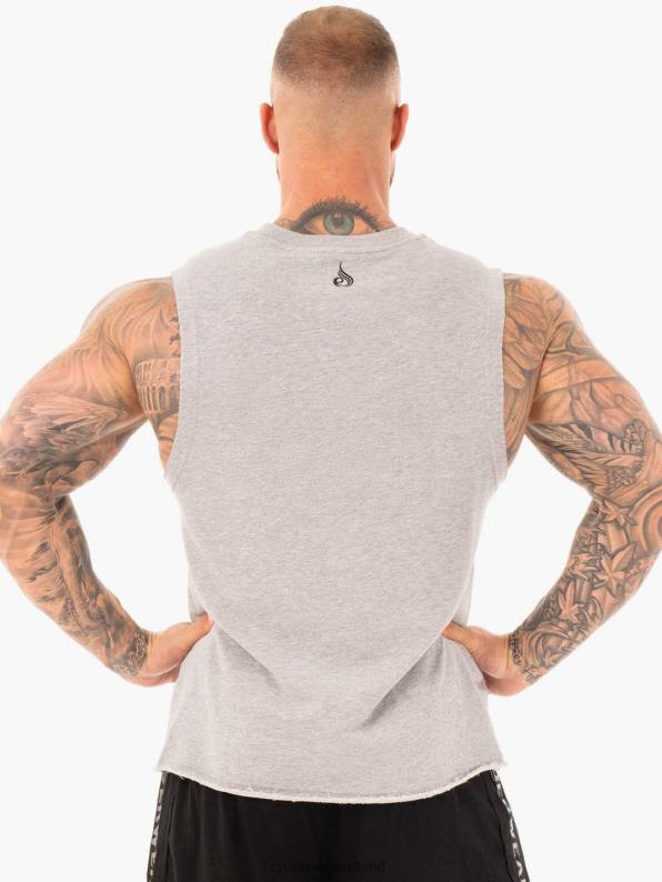 Ryderwear Performance Baller Tank Grey Marl Men Clothing 4Z2T1357