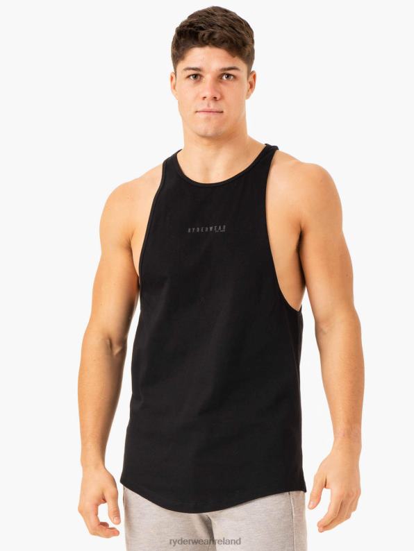 Ryderwear Pursuit Baller Tank Black Men Clothing 4Z2T1317