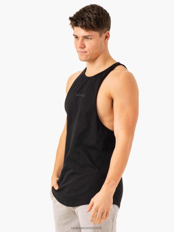 Ryderwear Pursuit Baller Tank Black Men Clothing 4Z2T1317