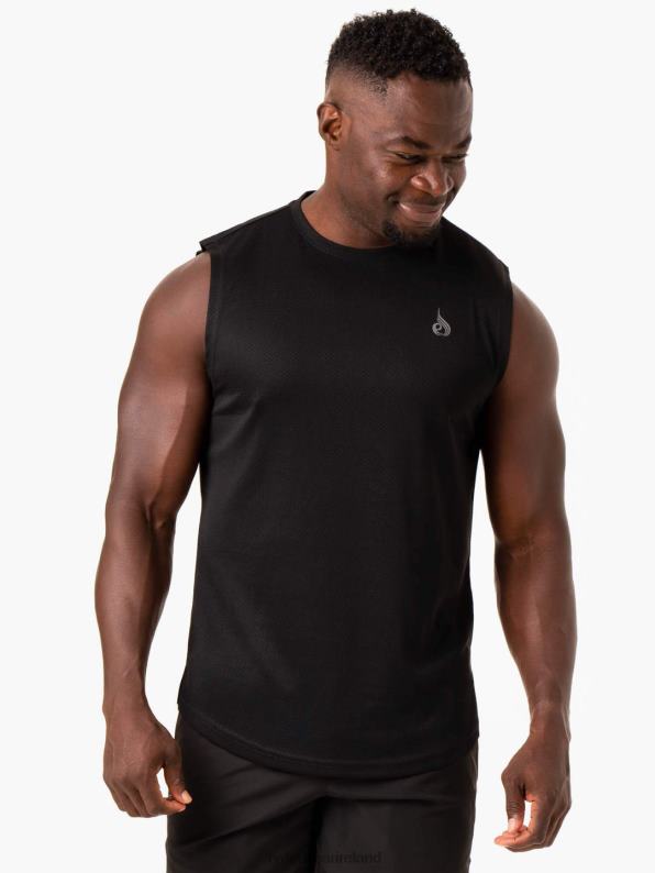 Ryderwear Reflex Mesh Baller Tank Black Men Clothing 4Z2T1346