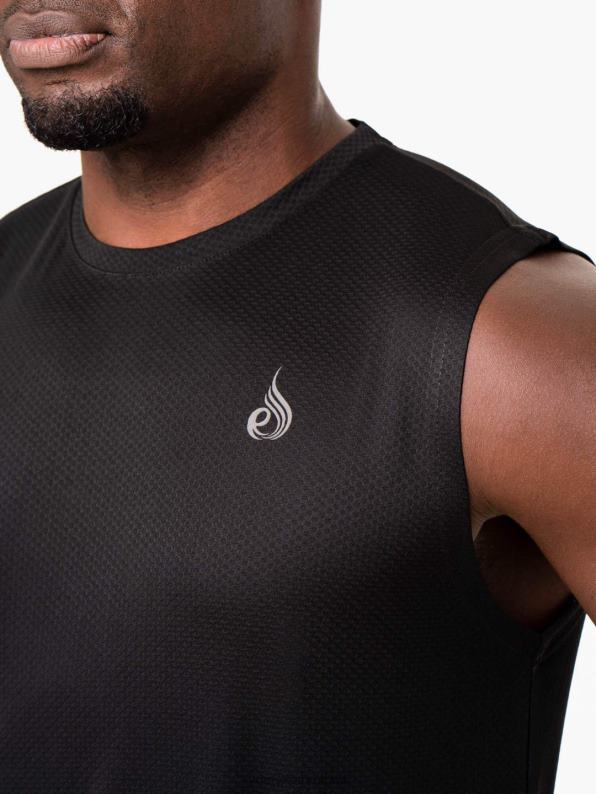 Ryderwear Reflex Mesh Baller Tank Black Men Clothing 4Z2T1346