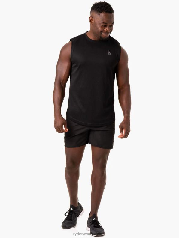 Ryderwear Reflex Mesh Baller Tank Black Men Clothing 4Z2T1346