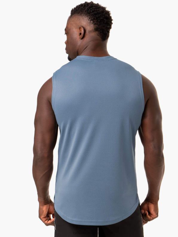 Ryderwear Reflex Mesh Baller Tank Blue Men Clothing 4Z2T1342