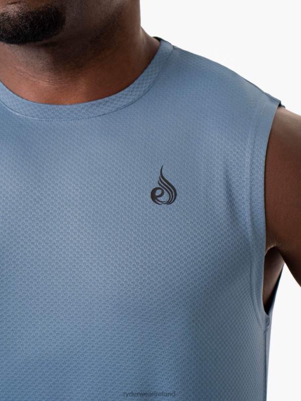 Ryderwear Reflex Mesh Baller Tank Blue Men Clothing 4Z2T1342