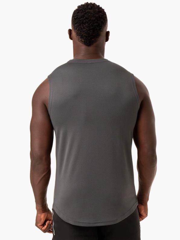 Ryderwear Reflex Mesh Baller Tank Charcoal Men Clothing 4Z2T1344