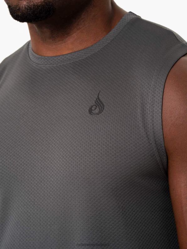 Ryderwear Reflex Mesh Baller Tank Charcoal Men Clothing 4Z2T1344