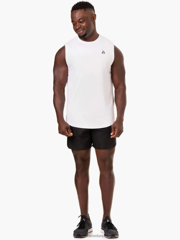 Ryderwear Reflex Mesh Baller Tank White Men Clothing 4Z2T1345