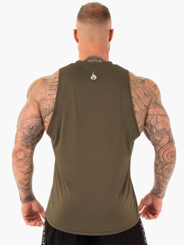 Ryderwear Strength Baller Tank Khaki Men Clothing 4Z2T1359