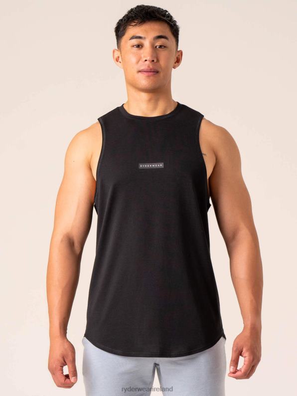 Ryderwear Terrain Tank Black Men Clothing 4Z2T1299