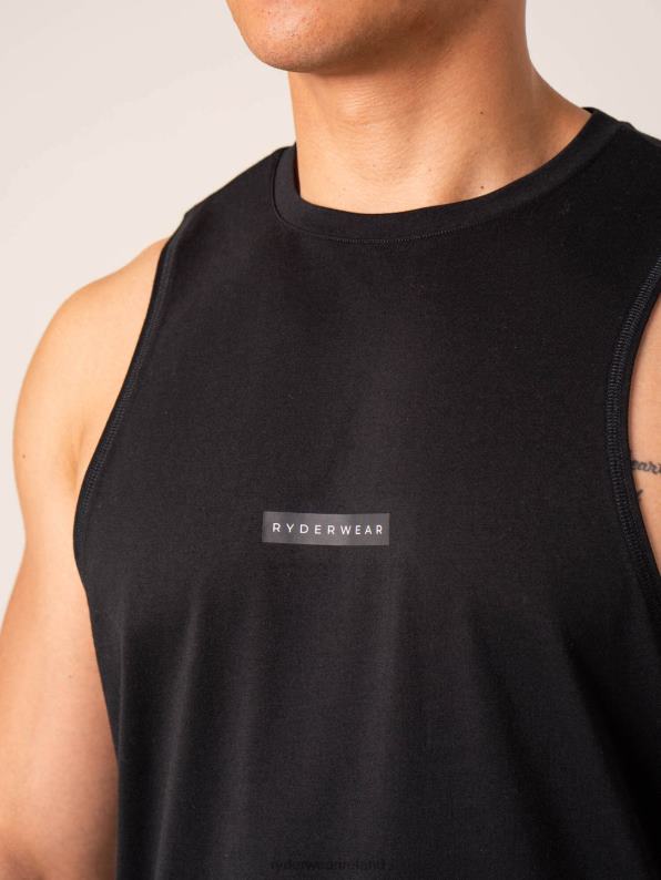 Ryderwear Terrain Tank Black Men Clothing 4Z2T1299