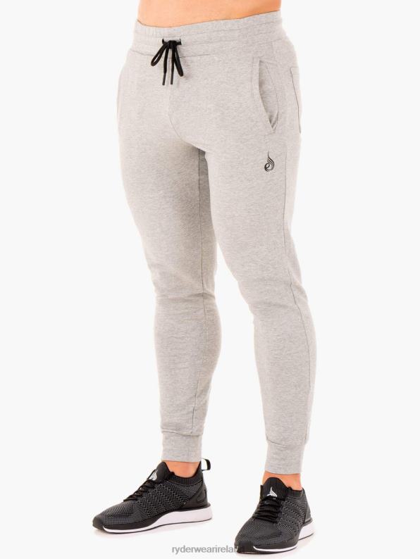 Ryderwear Base Track Pants Grey Marl Men Clothing 4Z2T1469