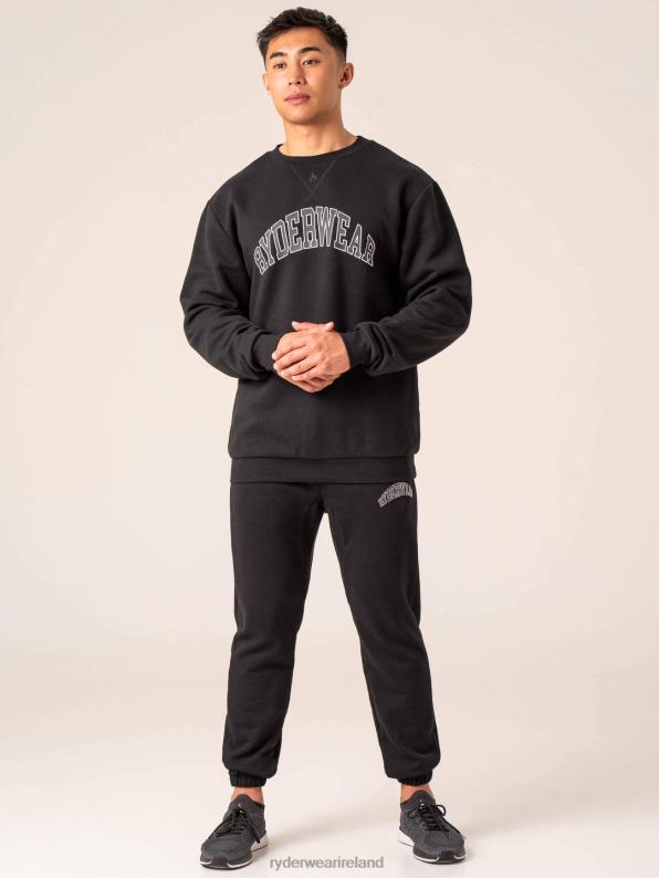 Ryderwear Collegiate Track Pant Black Men Clothing 4Z2T1422