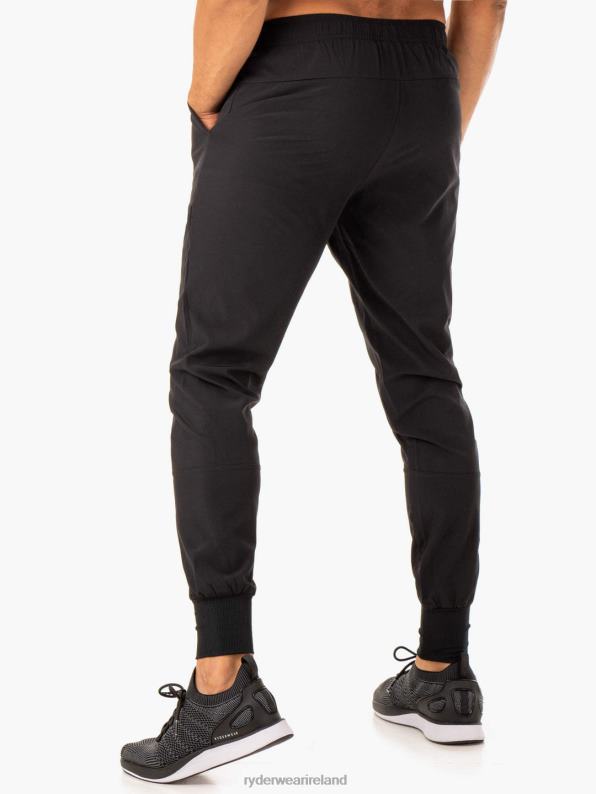 Ryderwear Division Woven Joggers Black Men Clothing 4Z2T1441