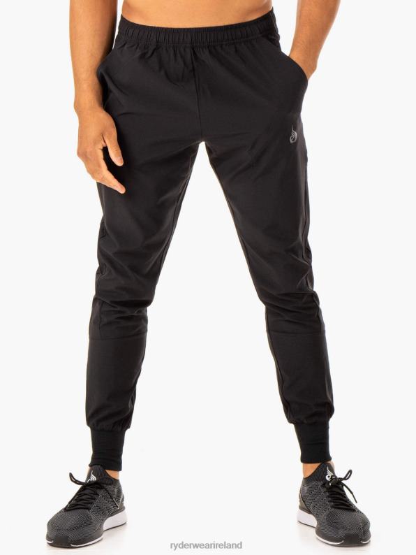 Ryderwear Division Woven Joggers Black Men Clothing 4Z2T1441