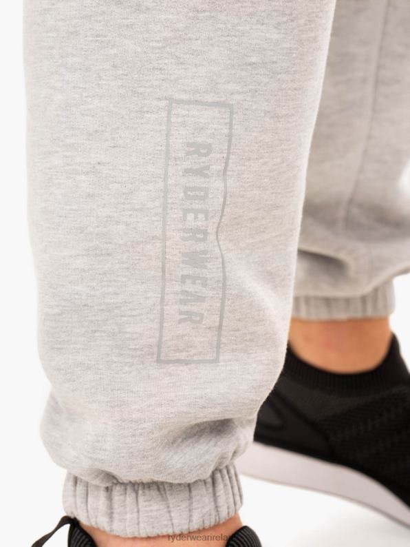 Ryderwear Recharge Relaxed Track Pant Grey Marl Men Clothing 4Z2T1458