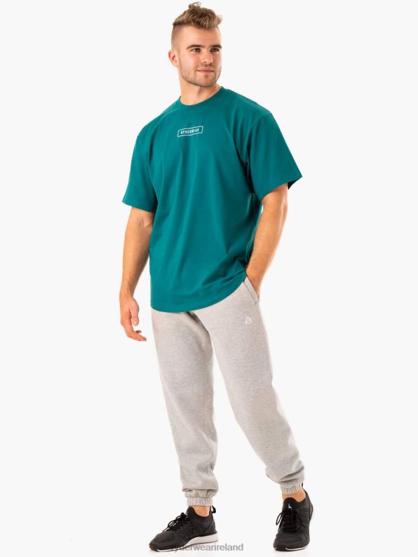 Ryderwear Recharge Relaxed Track Pant Grey Marl Men Clothing 4Z2T1458