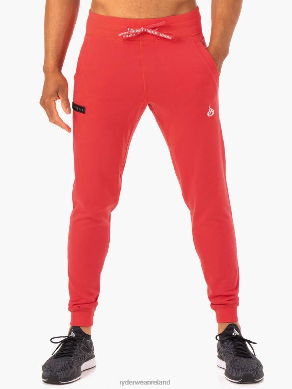 Ryderwear Recharge Tapered Track Pant Red Men Clothing 4Z2T1451