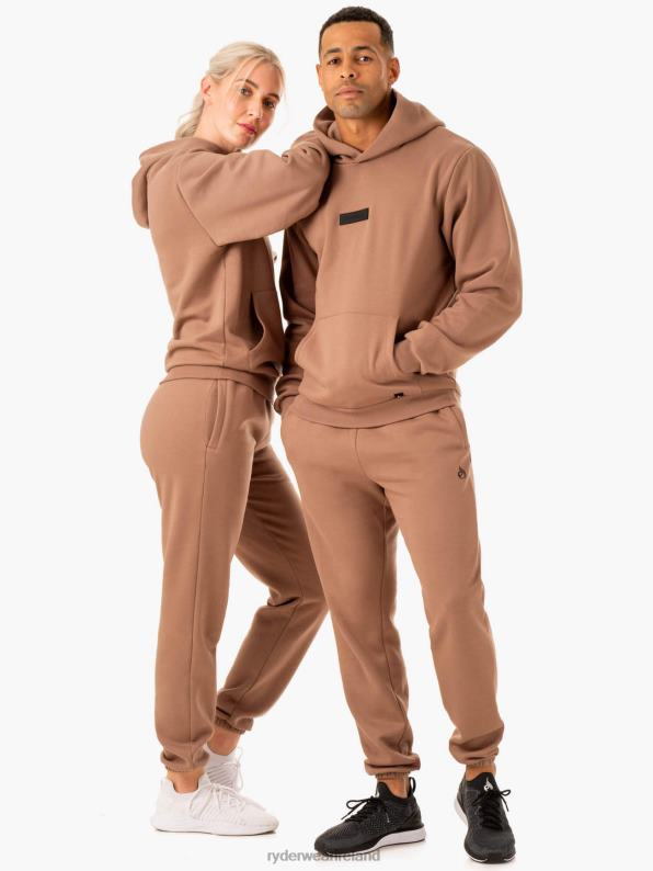 Ryderwear Unisex Track Pants Mocha Men Clothing 4Z2T1448