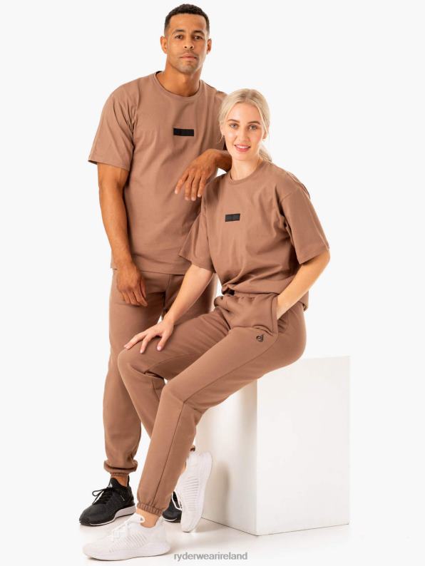 Ryderwear Unisex Track Pants Mocha Men Clothing 4Z2T1448