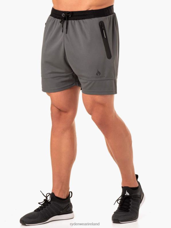 Ryderwear Action Mesh Short Charcoal Men Clothing 4Z2T1194