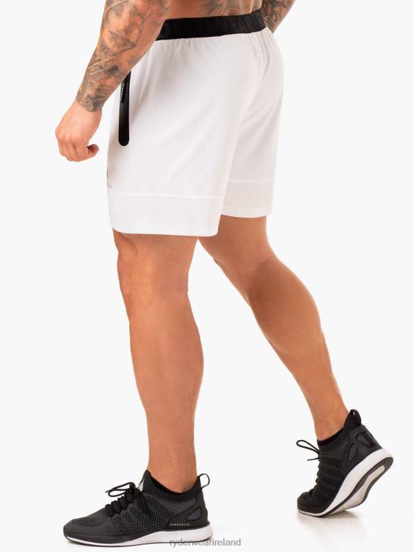 Ryderwear Action Mesh Short White Men Clothing 4Z2T1195