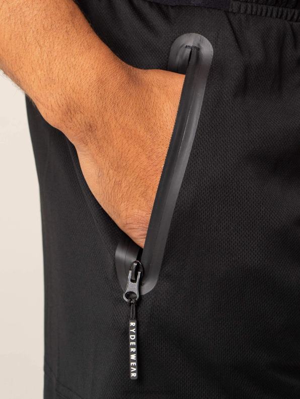 Ryderwear Advance Mesh Short Black Men Clothing 4Z2T1146