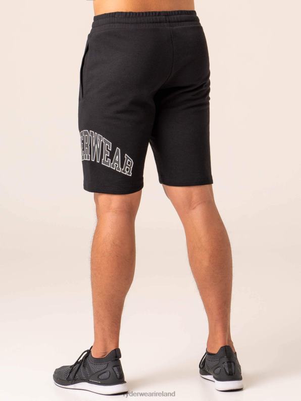 Ryderwear Collegiate Track Short Black Men Clothing 4Z2T1133
