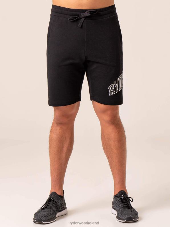 Ryderwear Collegiate Track Short Black Men Clothing 4Z2T1133