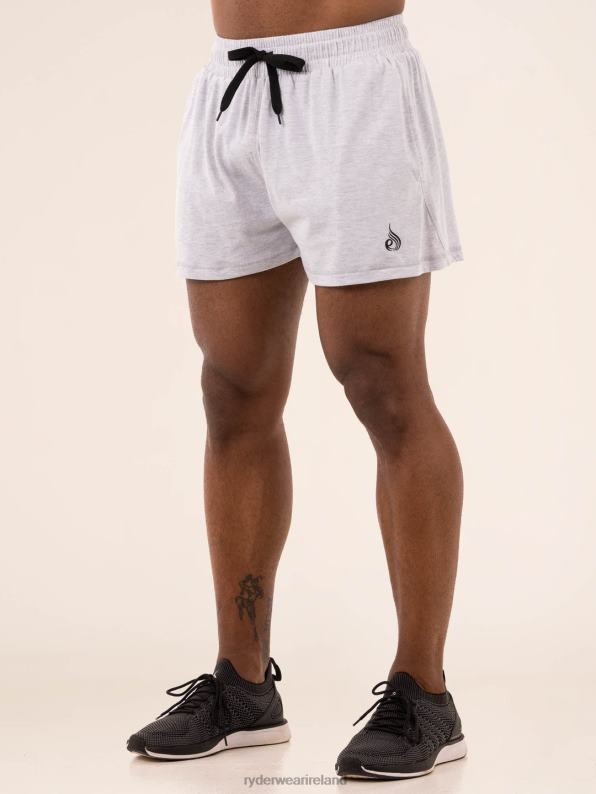 Ryderwear Emerge Arnie Short Snow Grey Marl Men Clothing 4Z2T1129