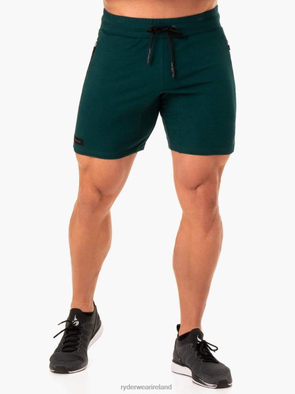 Ryderwear Endurance Track Shorts Forest Green Men Clothing 4Z2T1192