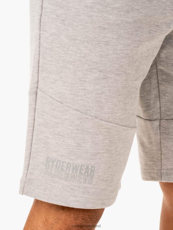 Ryderwear Limitless Track Short Grey Marl Men Clothing 4Z2T1172