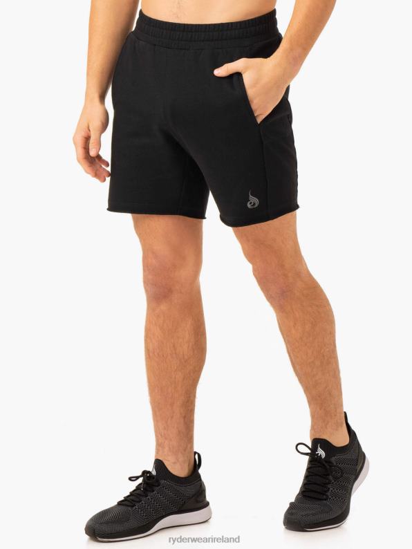 Ryderwear Pursuit Track Shorts Black Men Clothing 4Z2T1169
