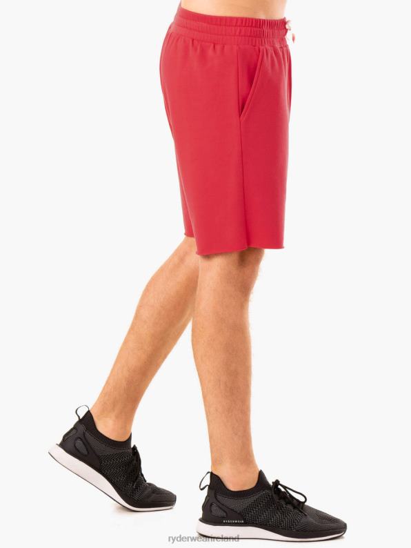 Ryderwear Recharge Track Gym Short Red Men Clothing 4Z2T1177