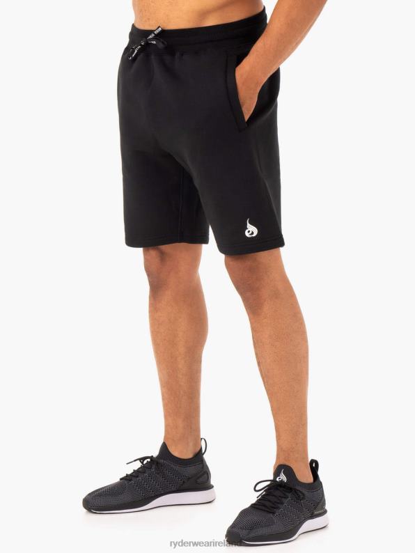 Ryderwear Recharge Track Short Black Men Clothing 4Z2T1183