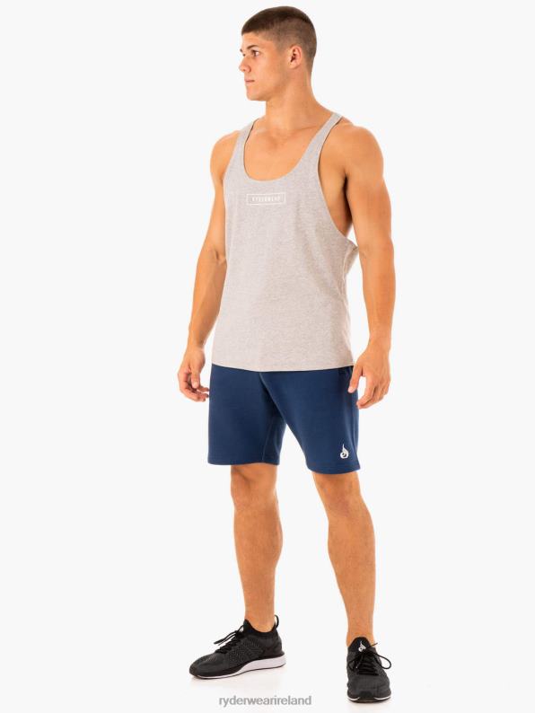 Ryderwear Recharge Track Short Blue Men Clothing 4Z2T1181