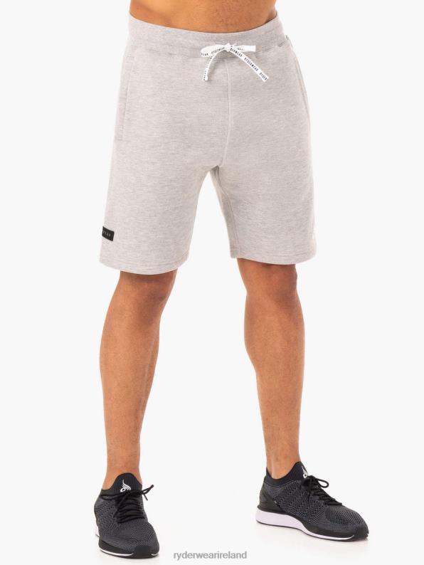 Ryderwear Recharge Track Short Grey Marl Men Clothing 4Z2T1184