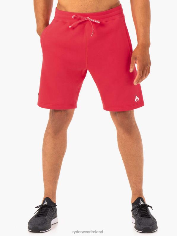 Ryderwear Recharge Track Short Red Men Clothing 4Z2T1182