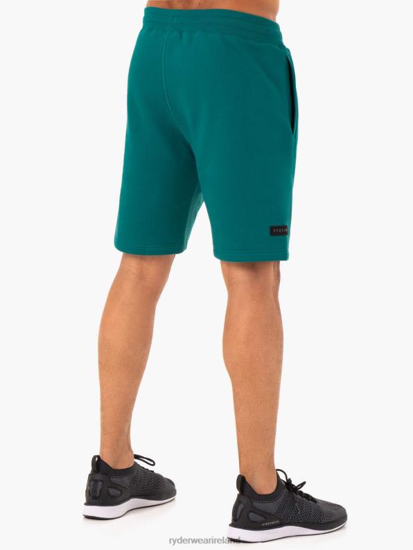 Ryderwear Recharge Track Short Teal Men Clothing 4Z2T1180