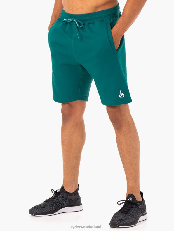 Ryderwear Recharge Track Short Teal Men Clothing 4Z2T1180