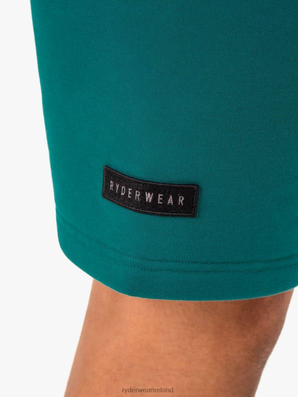 Ryderwear Recharge Track Short Teal Men Clothing 4Z2T1180