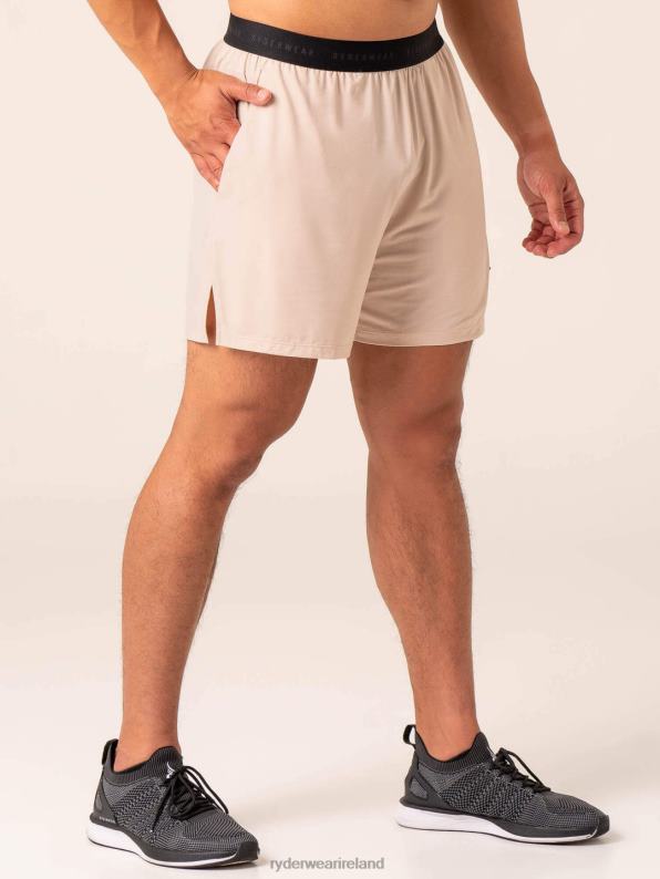 Ryderwear Terrain Mesh Gym Shorts Chalk Men Clothing 4Z2T1141