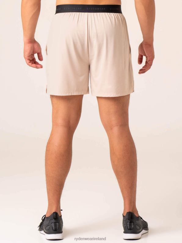Ryderwear Terrain Mesh Gym Shorts Chalk Men Clothing 4Z2T1141