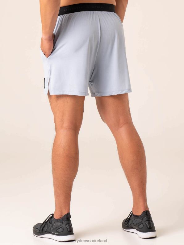 Ryderwear Terrain Mesh Gym Shorts Ice Blue Men Clothing 4Z2T1140